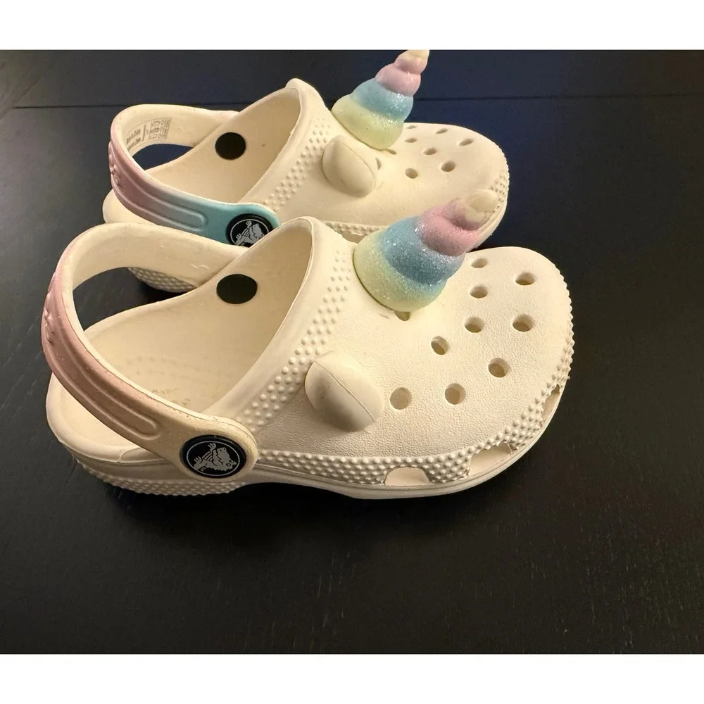 CROCS toddler unicorn